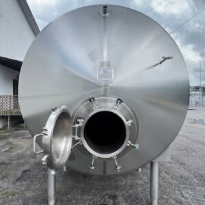 Stainless Cherry Burrell 3,000 Horizontal Aseptic Tank